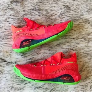 Under Armour Curry 6 “Roaracle” Rocket Red